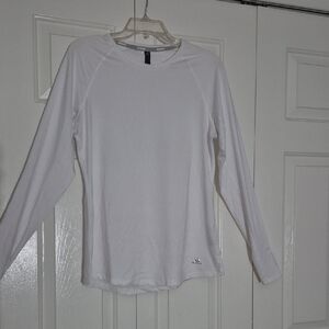 EUC Adidas Women's White Long Sleeve Golf Tee